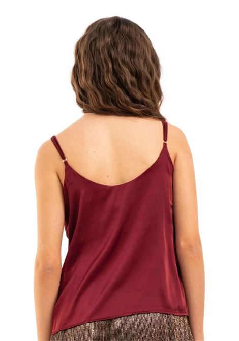 SATIN UNDER-JACKET TOP VALENTINA RIO | Top | V2346/06341